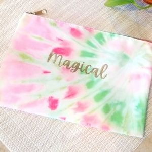 FREE Tie Dye Canvas Cosmetic Bag